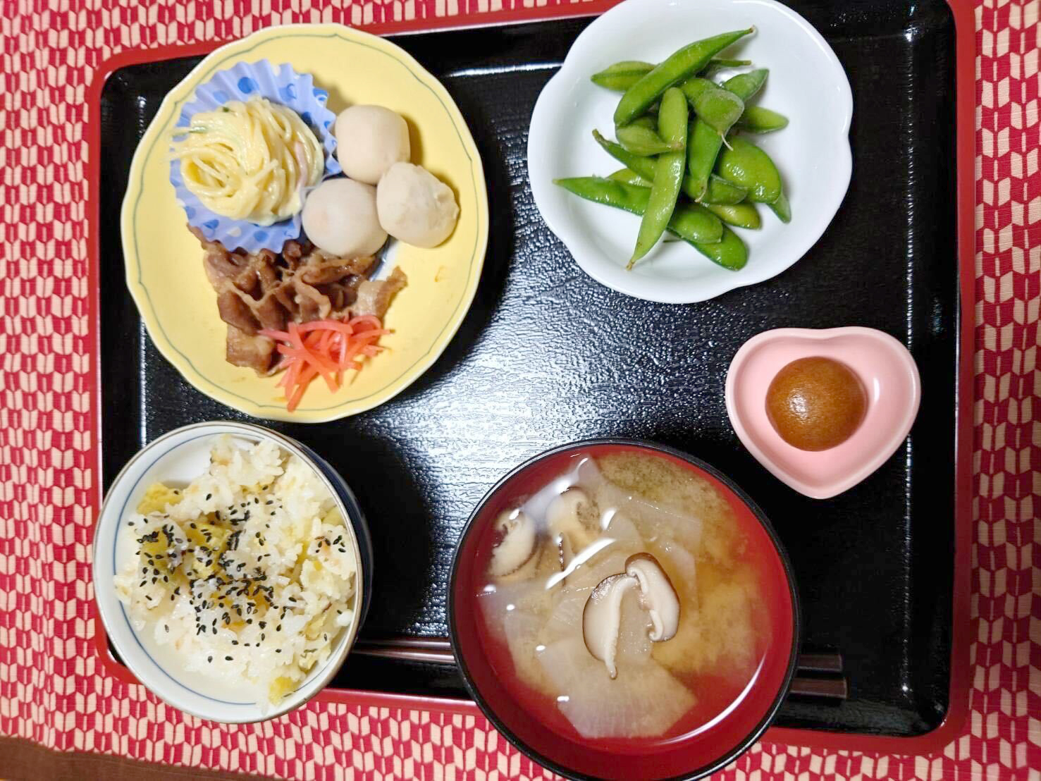 さつまいもおこわ🍠